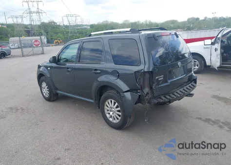 2009 Mercury Mariner Premier z USA, uszkodzony, nr VIN 4M2CU87719KJ13048